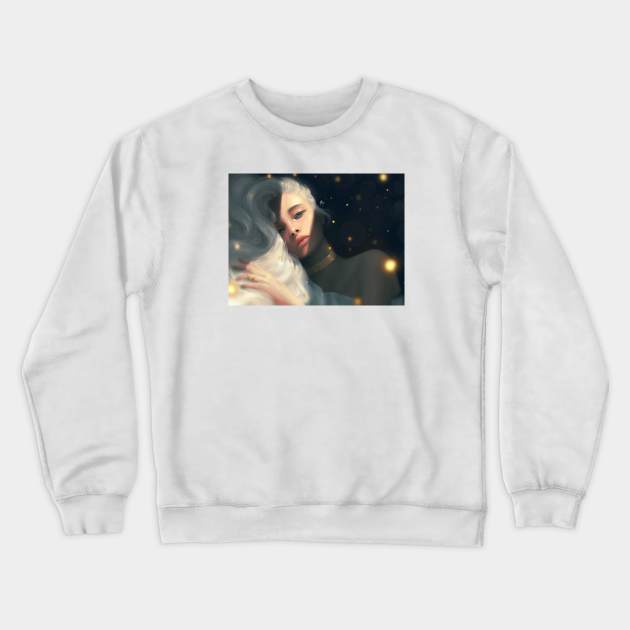 Crystal Eyes Crewneck Sweatshirt by Aristokati